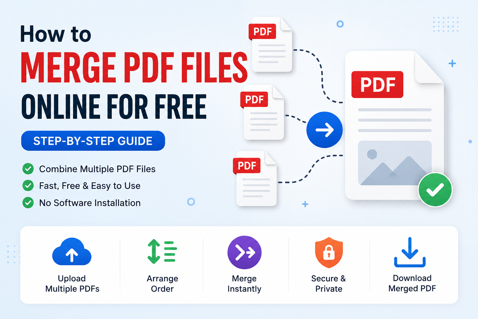 How to Merge PDF Files Online for Free (Step-by-Step Guide)