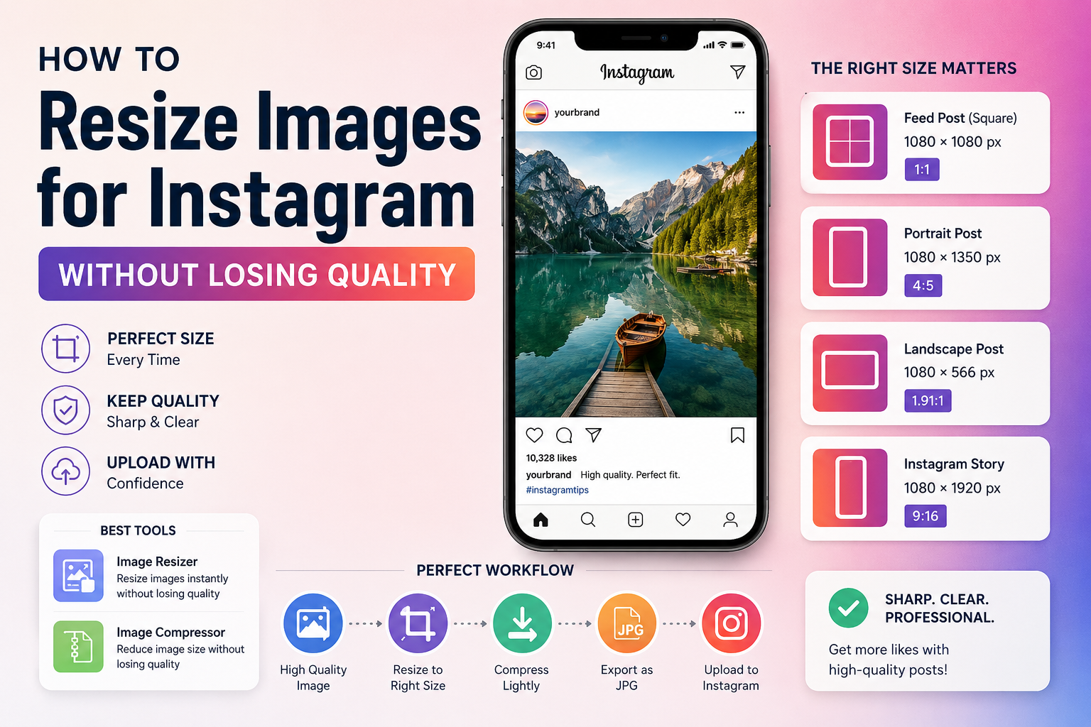 How to Resize Images for Instagram Without Losing Quality